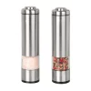 Kitchen Gadgets & Tools KALORIK Stainless Steel Electric Salt And Pepper Grinder Set -Weston Shop stainless steel kalorik salt pepper mills ppg 26914 64 1000