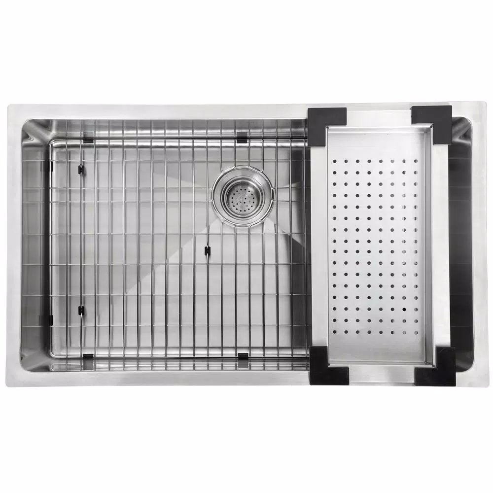 Kitchen Gadgets & Tools KRAUS Stainless Steel Colander 6 Kitchen Gadgets & Tools KRAUS Stainless Steel Colander - Image 4