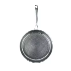 Cookware MasterPan Premium 11 In. Stainless Steel Nonstick Frying Pan -Weston Shop stainless steel masterpan skillets mp 101 c3 1000
