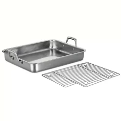 Cookware Tramontina Gourmet Prima 9.5 Qt. Stainless Steel Roasting Pan