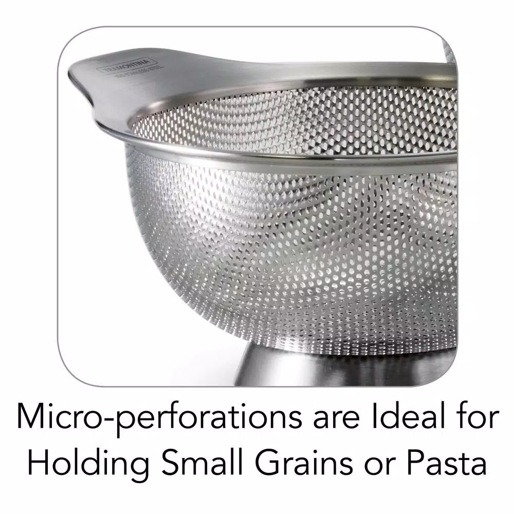 Kitchen Gadgets & Tools Tramontina Gourmet Stainless Steel Colanders (3-Pack) 6 Kitchen Gadgets & Tools Tramontina Gourmet Stainless Steel Colanders (3-Pack) - Image 4
