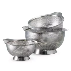 Kitchen Gadgets & Tools Tramontina Gourmet Stainless Steel Colanders (3-Pack) 11 Kitchen Gadgets & Tools Tramontina Gourmet Stainless Steel Colanders (3-Pack) -Weston Shop stainless steel tramontina colanders 80206 556ds 31 1000