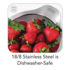 Kitchen Gadgets & Tools Tramontina Gourmet Stainless Steel Colanders (3-Pack) 9 Kitchen Gadgets & Tools Tramontina Gourmet Stainless Steel Colanders (3-Pack) -Weston Shop stainless steel tramontina colanders 80206 556ds 4f 1000