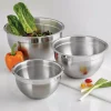 Bakeware Tramontina Gourmet 3 Qt. Stainless Steel Mixing Bowl -Weston Shop stainless steel tramontina mixing bowls 80202 012ds 64 1000