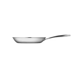 Cookware Tramontina Gourmet Tri-Ply Clad 10 In. Stainless Steel Frying Pan -Weston Shop stainless steel tramontina skillets 80116 005ds 4f 1000