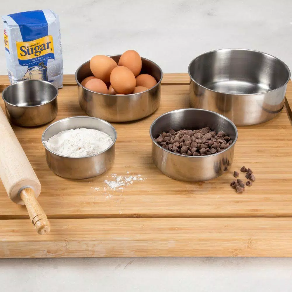 Bakeware Chef Buddy 7.25 In. Stainless Steel Bowl Set (5-Pack) 6 Bakeware Chef Buddy 7.25 In. Stainless Steel Bowl Set (5-Pack) - Image 4