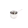 Cookware Swiss Diamond Premium Clad 3.7 Qt. Stainless Steel Sauce Pan With Glass Lid