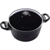 Cookware Swiss Diamond Classic Series Induction 5.5 Qt. Cast Aluminum Nonstick Soup Pot In Gray With Glass Lid 1 Cookware Swiss Diamond Classic Series Induction 5.5 Qt. Cast Aluminum Nonstick Soup Pot In Gray With Glass Lid -Weston Shop swiss diamond stock pots sd6124ic 64 1000