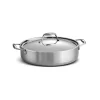 Cookware Tramontina Gourmet Tri-Ply Clad 6 Qt. Covered Stainless Steel Braiser
