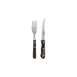 Cutlery Tramontina Churrasco 8-Piece Steak Knife And Fork Set -Weston Shop tramontina steak knives 80007 512ds 1f 1000