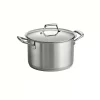 Cookware Tramontina Gourmet Prima 8 Qt. Stainless Steel Stock Pot With Lid 1 Cookware Tramontina Gourmet Prima 8 Qt. Stainless Steel Stock Pot With Lid -Weston Shop tramontina stock pots 80101 011ds 64 1000