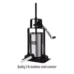 Kitchen Gadgets & Tools Weston 5 Lb. Capacity Vertical Sausage Stuffer 11 Kitchen Gadgets & Tools Weston 5 Lb. Capacity Vertical Sausage Stuffer -Weston Shop weston sausage stuffers 86 0501 w 44 1000