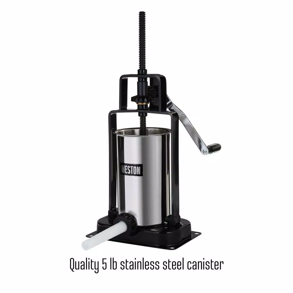 Kitchen Gadgets & Tools Weston 5 Lb. Capacity Vertical Sausage Stuffer 7 Kitchen Gadgets & Tools Weston 5 Lb. Capacity Vertical Sausage Stuffer - Image 5
