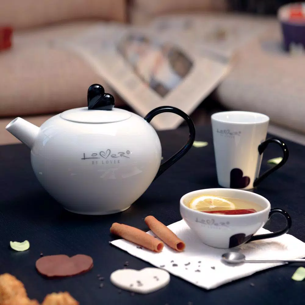 Cookware BergHOFF Lover By Lover 3-Piece 5.2-Cups Porcelain Coffee Set 4 Cookware BergHOFF Lover By Lover 3-Piece 5.2-Cups Porcelain Coffee Set - Image 2