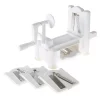 Kitchen Gadgets & Tools Classic Cuisine 5-Blade Vegetable Spiralizer 2 Kitchen Gadgets & Tools Classic Cuisine 5-Blade Vegetable Spiralizer -Weston Shop white classic cuisine mandolines slicers hw031106 64 1000