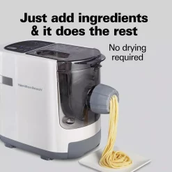 Kitchen Gadgets & Tools Hamilton Beach White Electric Pasta Maker -Weston Shop white hamilton beach pasta makers 86650 1f 1000
