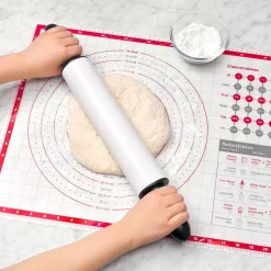 Bakeware OXO Good Grips Silicone Baking Pastry Mat 11 Bakeware OXO Good Grips Silicone Baking Pastry Mat -Weston Shop white red oxo baking mats 11211300 1f 1000