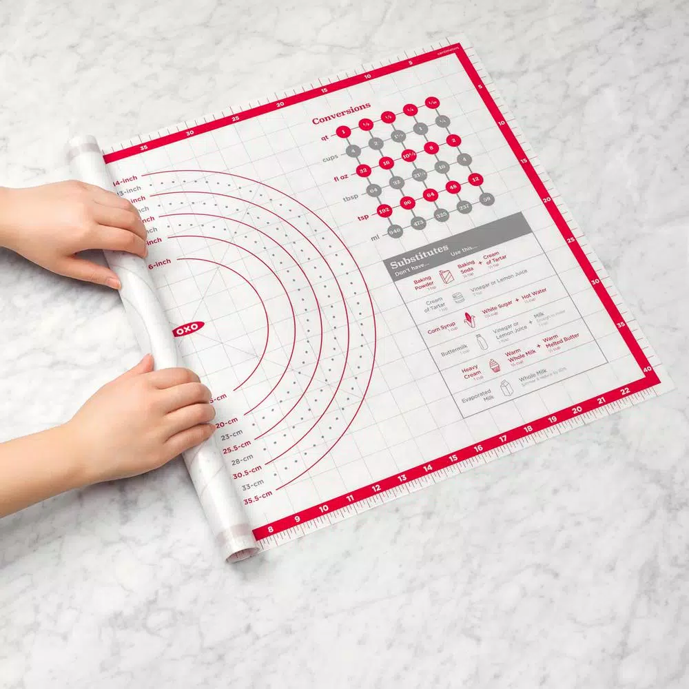 Bakeware OXO Good Grips Silicone Baking Pastry Mat 5 Bakeware OXO Good Grips Silicone Baking Pastry Mat - Image 3